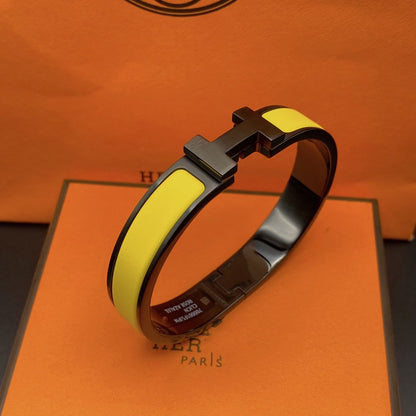Miro CLIC HM SO BLACK YELLOW BRACELET