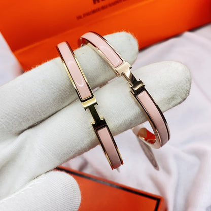 Miro CLASSIC HM CLIC  PINK 8MM ENAMEL BRACELET