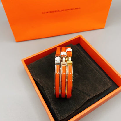 ミロ クラシック HM クリック レッド 8MM エナメル ブレスレット
