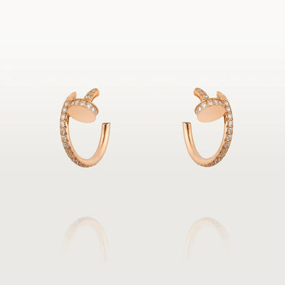 ミロ ジュスト イヤリング 12.75MM ピンクゴールド ダイヤモンド