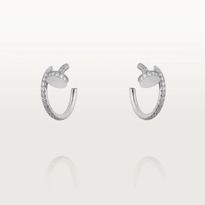 Miro JUSTE EARRINGS 12.75MM シルバーダイヤモンド