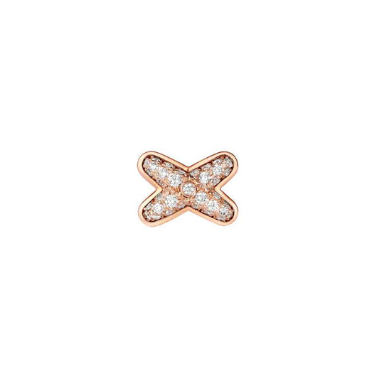 Miro JEUX DE PINK GOLD DIAMOND EARRINGS