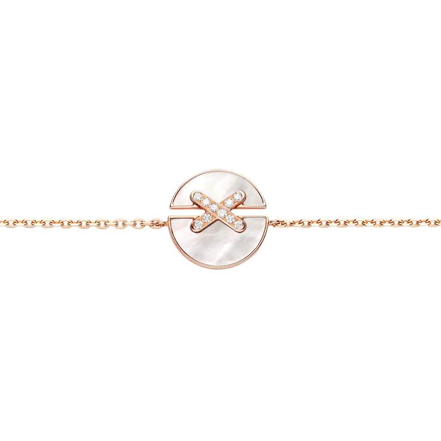 Miro JEUX DE BRACELET MOP PINK GOLD DIAMONDS