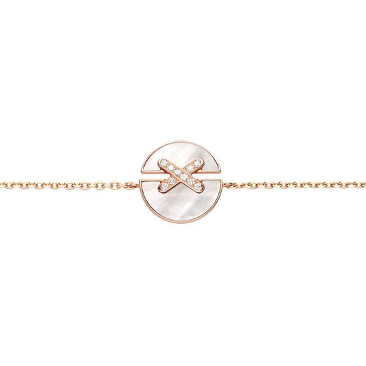 Miro JEUX DE BRACELET MOP ピンクゴールドダイヤモンド