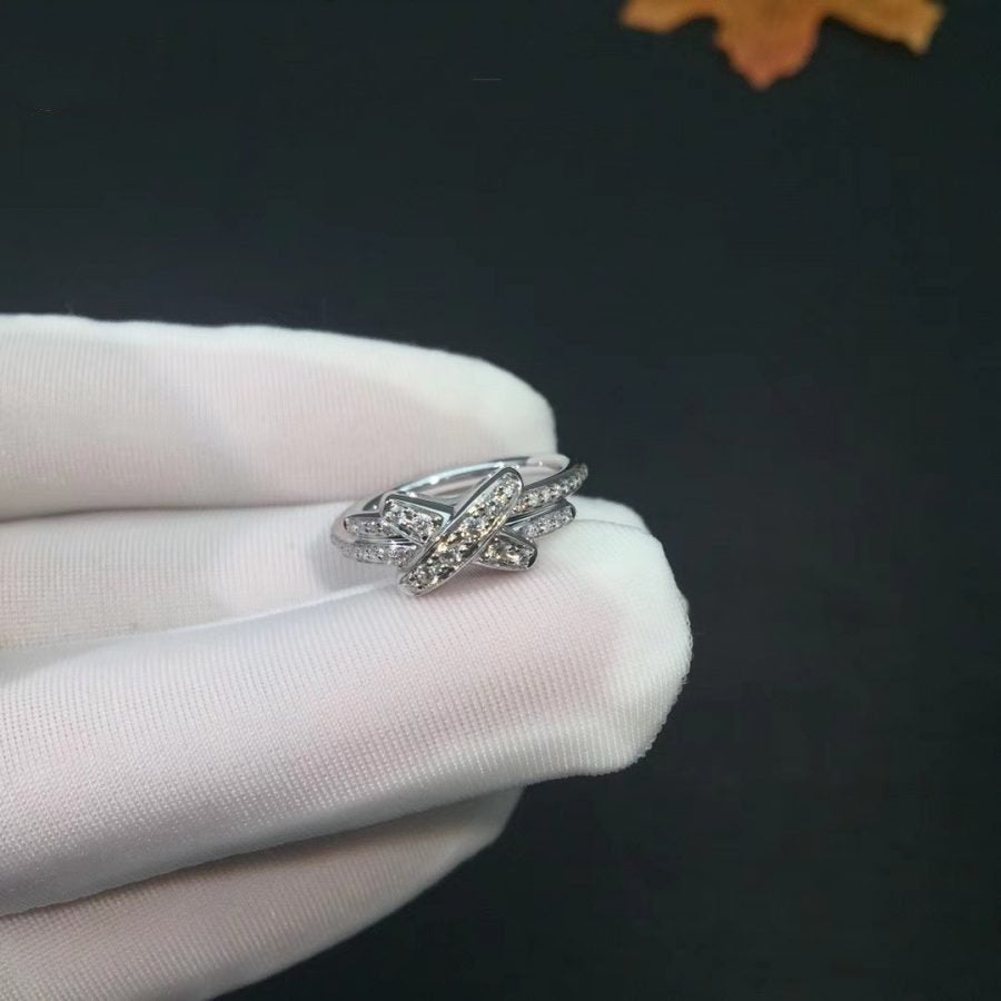 Miro JEUX DE SILVER DIAMOND RING
