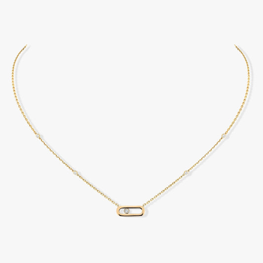 [Miro ]MOVE UNO DIAMOND NECKLACE