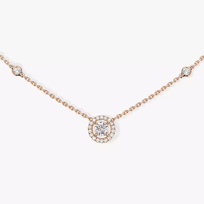 [Miro ]Diamond Necklace 0,20ct Brilliant Shape Joy