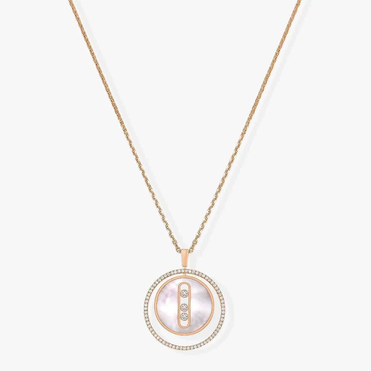 [Miro ]Miro  MOVE MM NACRE BLANCHE DIAMOND NECKLACE