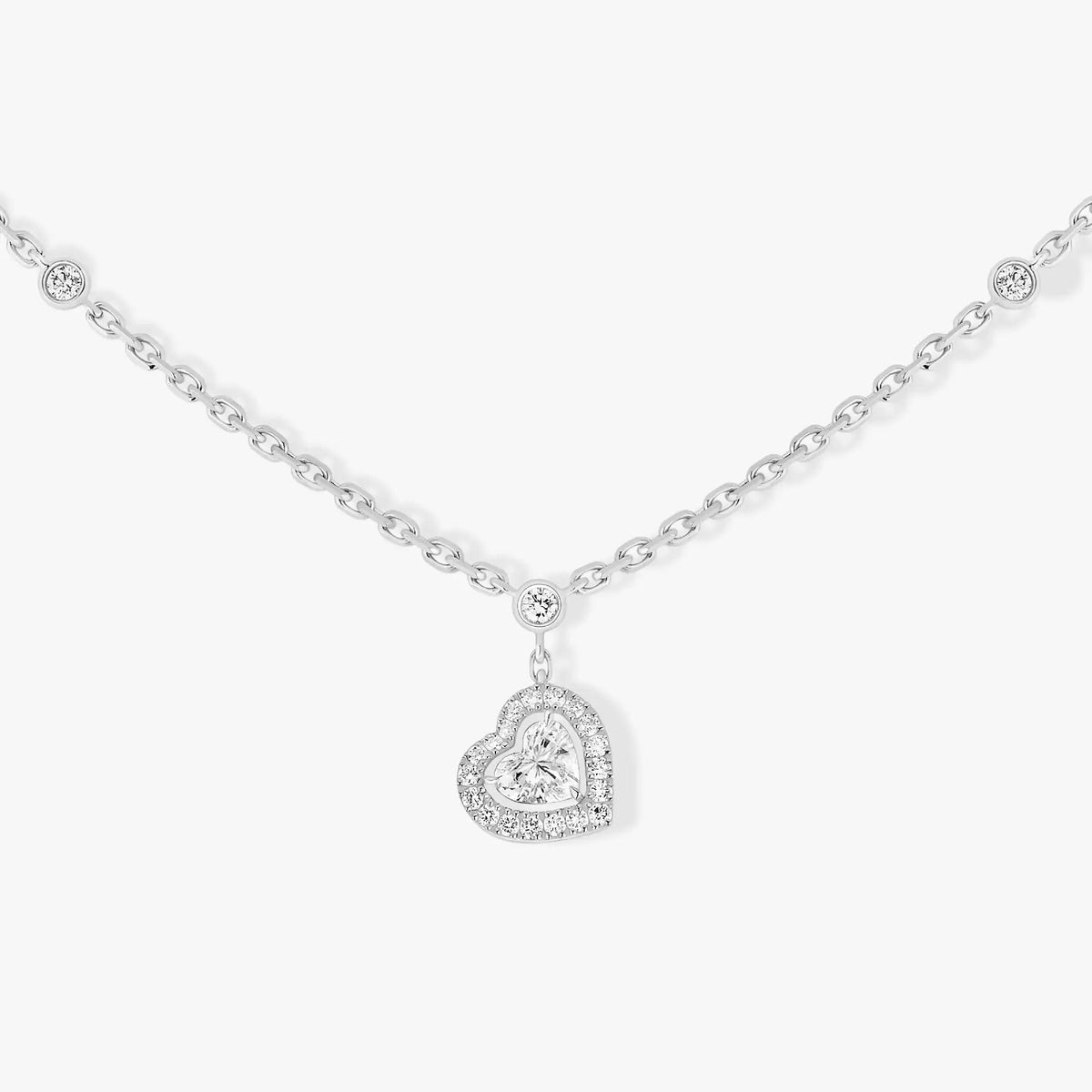 [Miro ]JOY HEART DIAMOND NECKLACE