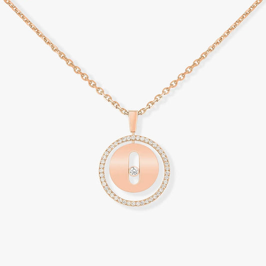[Miro ]Miro  MOVE PM NECKLACE PINK GOLD DIAMOND