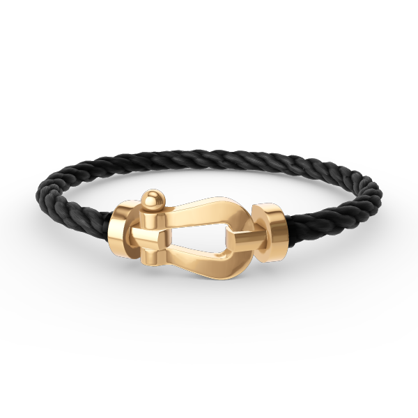Miro FORCE LARGE HORSESHOE NO DIAMOND BRACELET GOLD