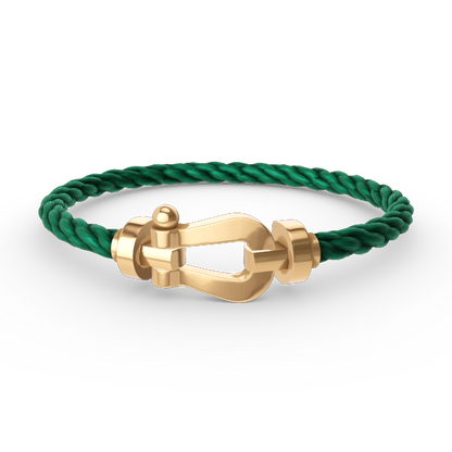 Miro FORCE LARGE HORSESHOE NO DIAMOND BRACELET GOLD