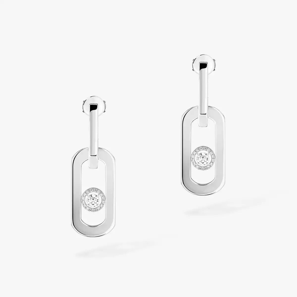 [Miro ] ソー・ムーブ XL ダイヤモンド フープイヤリング