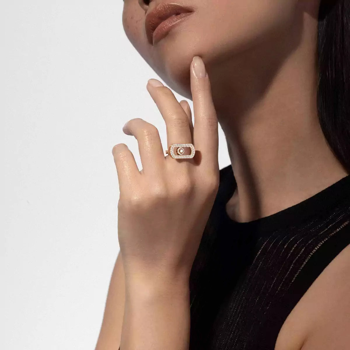 [Miro ]So Move Pave_-Set Diamond Ring