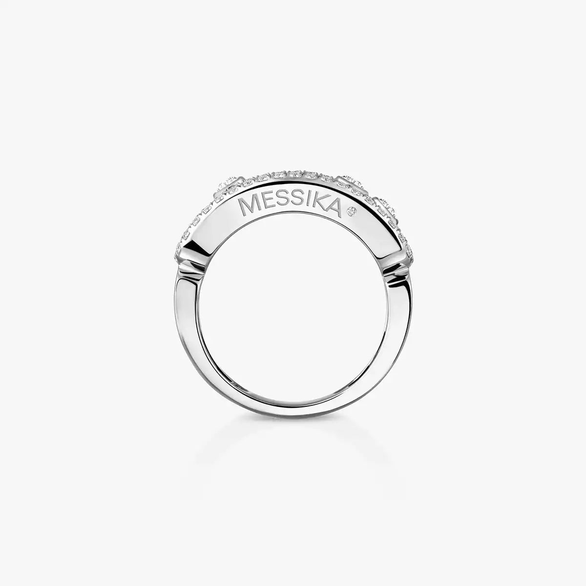 [Miro ] Move Gold Diamond Pave_ Ring