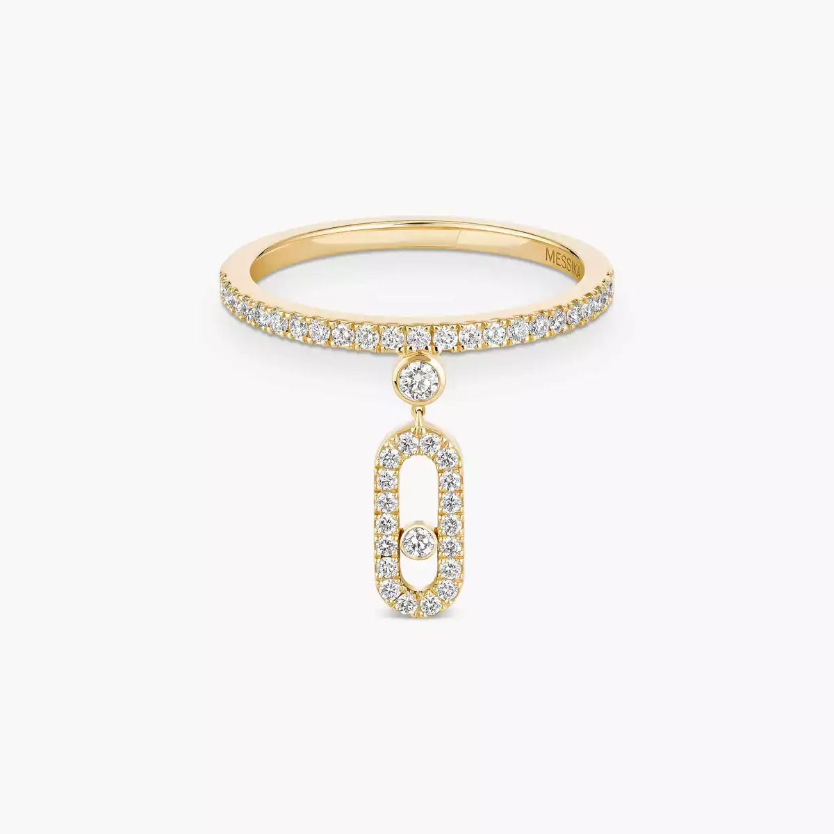 [Miro ]Move Uno Diamond Ring