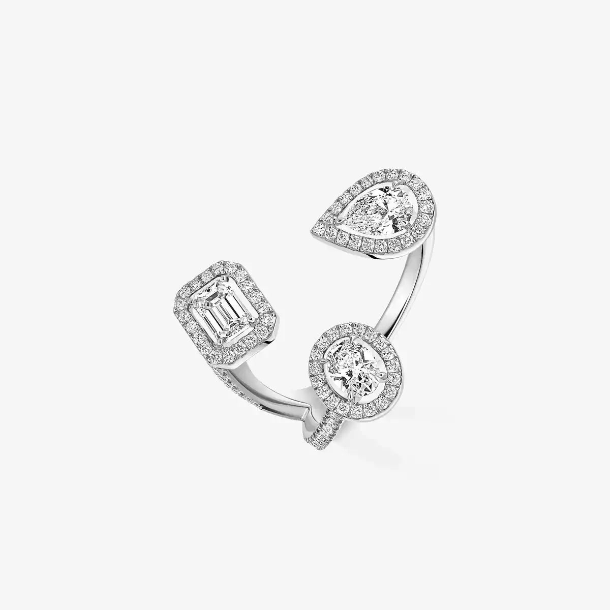 [[Miro ] Diamond Ring 0,25ct My Twin Trilogy