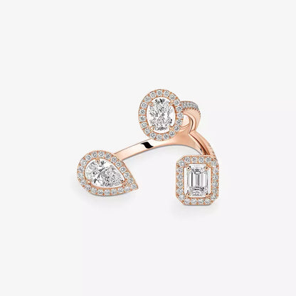 [[Miro ] Diamond Ring 0,25ct My Twin Trilogy
