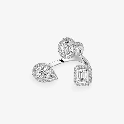 [[Miro ] Diamond Ring 0,25ct My Twin Trilogy
