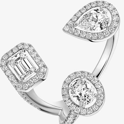 [[Miro ] Diamond Ring 0,25ct My Twin Trilogy