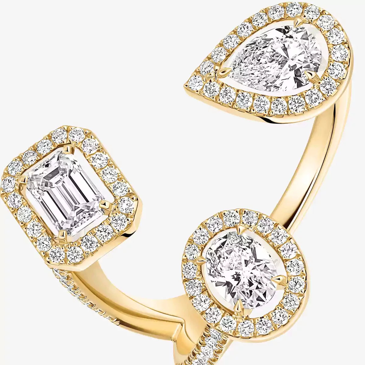 [[Miro ] Diamond Ring 0,25ct My Twin Trilogy
