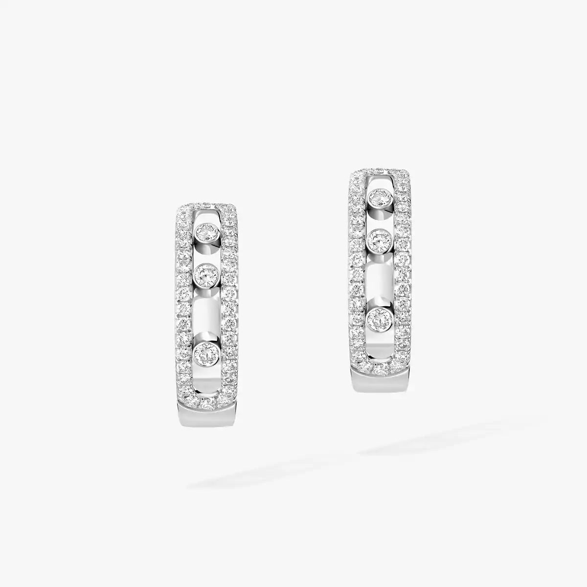 [Miro ]Diamond Pave_フープピアス ムーブ