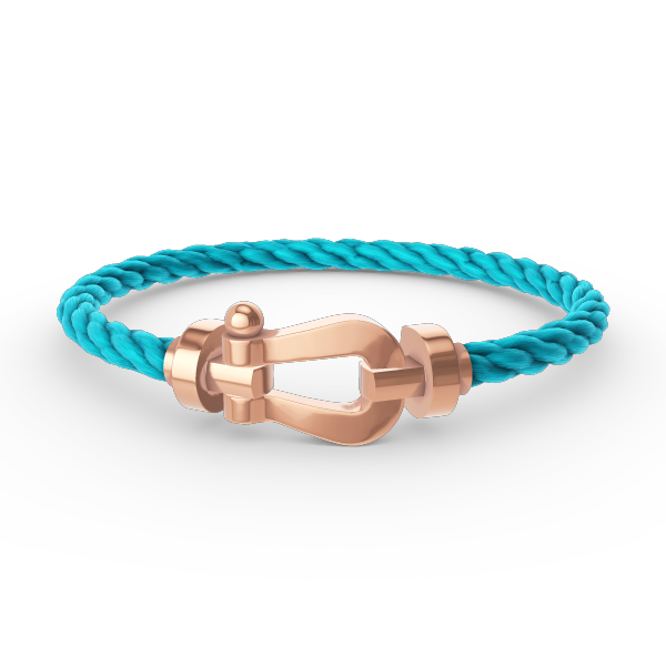 Miro FORCE LARGE HORSESHOE NO DIAMOND BRACELET ROSE GOLD