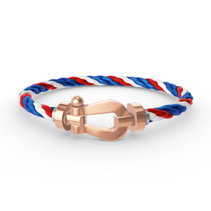 Miro FORCE LARGE HORSESHOE NO DIAMOND BRACELET ROSE GOLD
