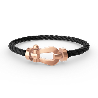 Miro FORCE LARGE HORSESHOE NO DIAMOND BRACELET ROSE GOLD