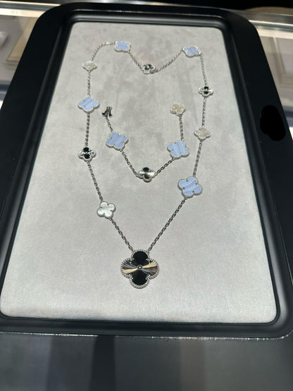 [Miro ] 25 NEW CLOVER 15 モチーフ パープルカルセドニー