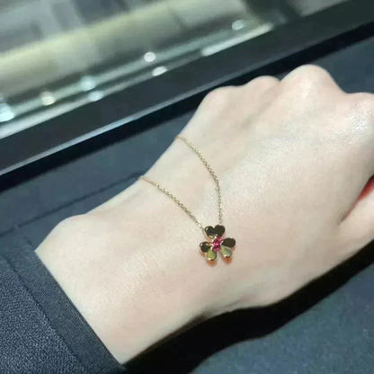 Miro FRIVOLE GOLD FLOWER NECKLACE