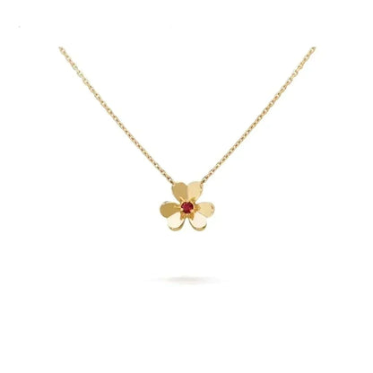 Miro FRIVOLE GOLD FLOWER NECKLACE