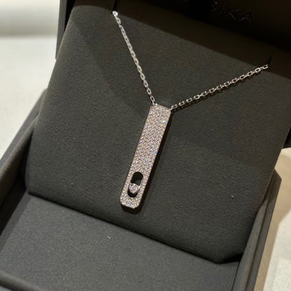 [Miro ]MY FIRST DIAMOND PAVED NECKLACE