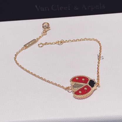 Miro LUCKY SPRING 1 MOTIF PINK GOLD BRACELET