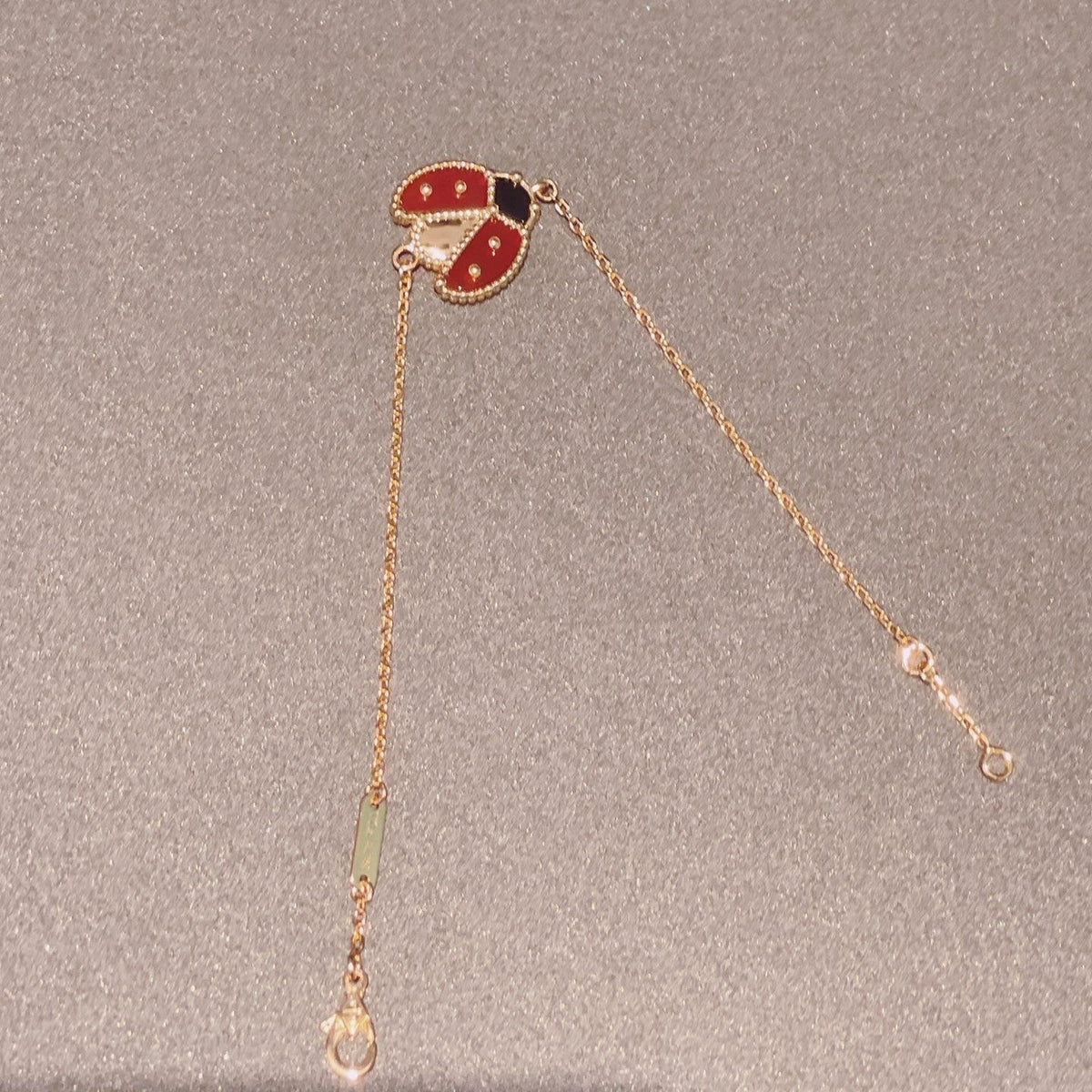 Miro LUCKY SPRING 1 MOTIF PINK GOLD BRACELET